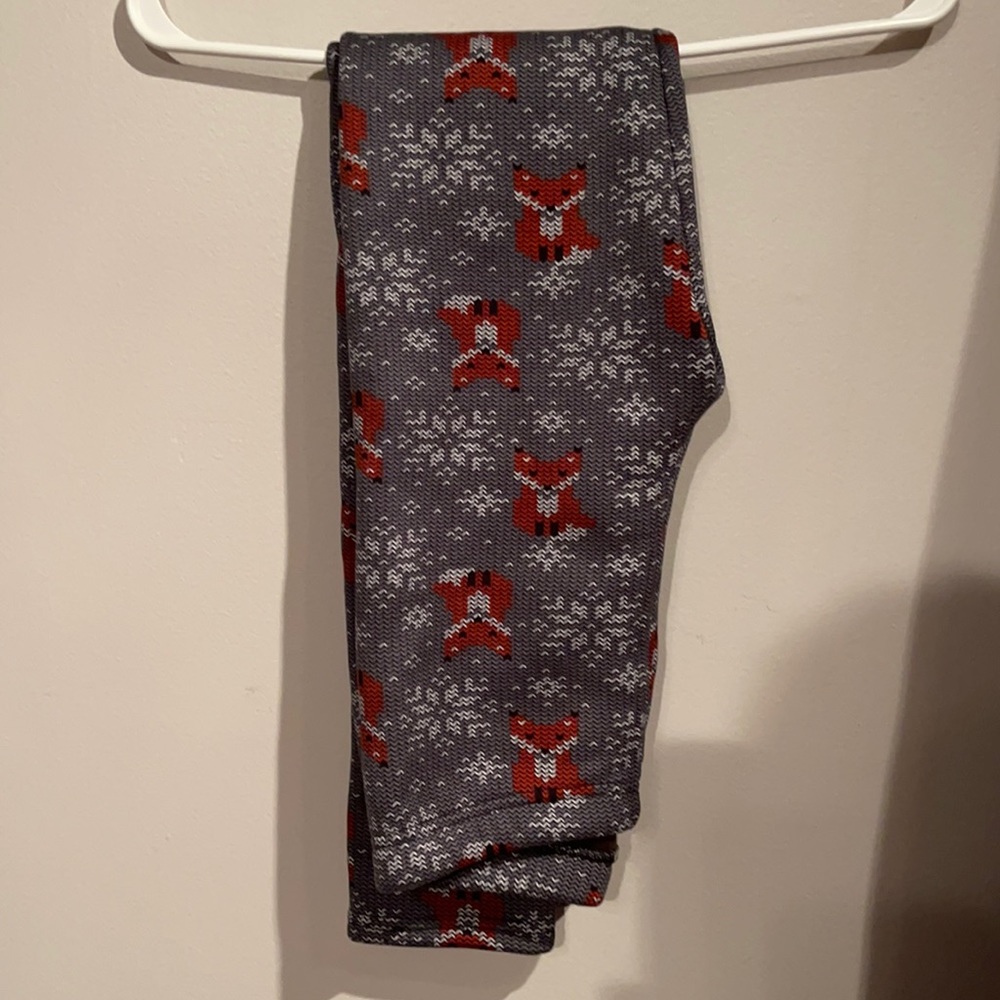 Fleece lined leggings